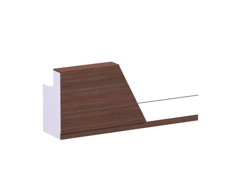 Reception Front Desk - 002 3D Model