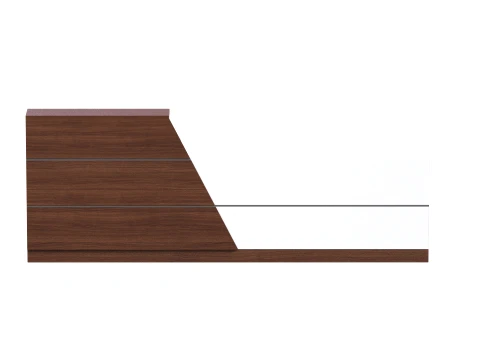 Reception Front Desk - 002 3D Model