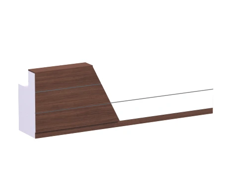 Reception Front Desk - 002 3D Model