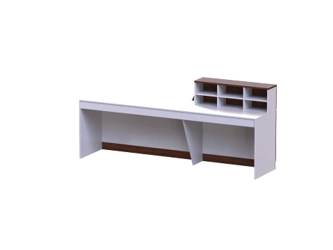 Reception Front Desk - 002 3D Model