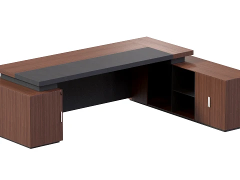 Executive Desk - 003 3D Model
