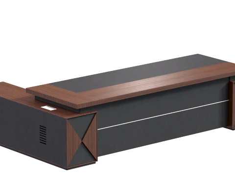 Executive Desk - 003 3D Model