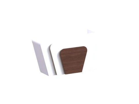Reception Front Desk - 003 3D Model
