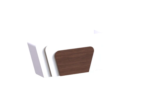 Reception Front Desk - 003 3D Model