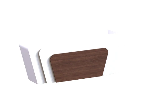 Reception Front Desk - 003 3D Model