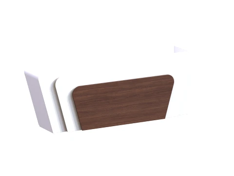 Reception Front Desk - 003 3D Model