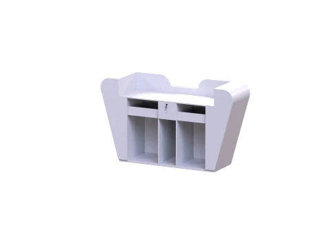 Reception Front Desk - 003 3D Model