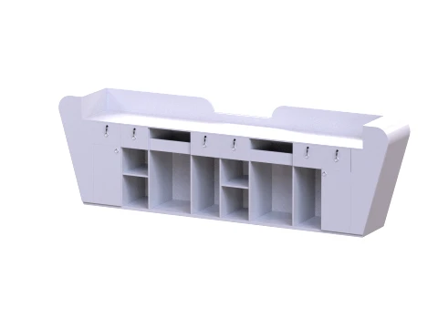 Reception Front Desk - 003 3D Model