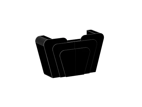 Reception Front Desk - 003 3D Model