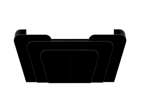 Reception Front Desk - 003 3D Model