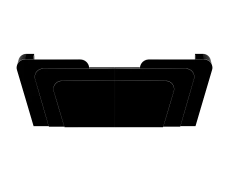 Reception Front Desk - 003 3D Model