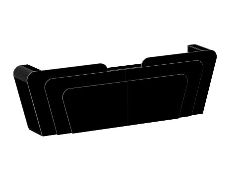 Reception Front Desk - 003 3D Model