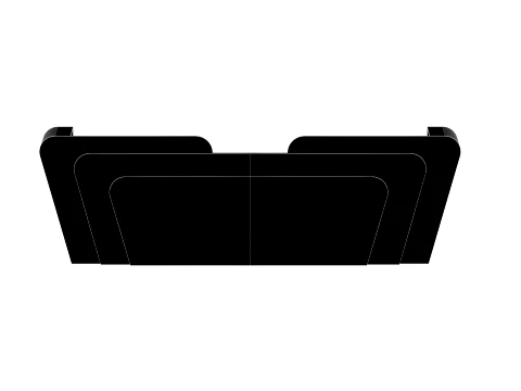 Reception Front Desk - 003 3D Model