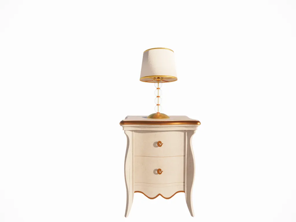 Night stand 3D Model .c4d .max .obj .3ds .fbx .stl .blend 