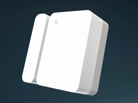 Dispositivo PBR Smart Home senza sensore per porte e finestre Modello 3D