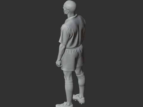 Abedi Pele Figurine 3D Model