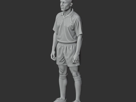 Abedi Pele Figurine 3D Model