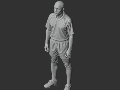 Abedi Pele Figurine 3D Model