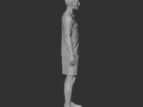 Arjen Robben Figurine 3D Model