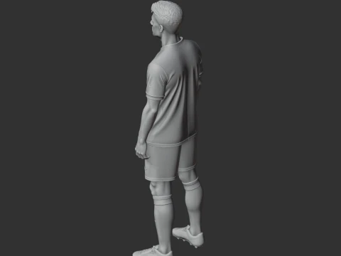 Dirk Kuyt Figurine 3D Model