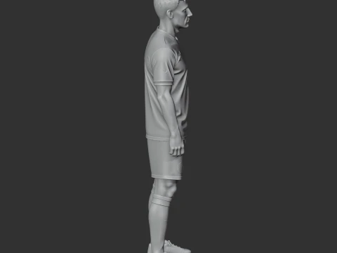 Dirk Kuyt Figurine 3D Model