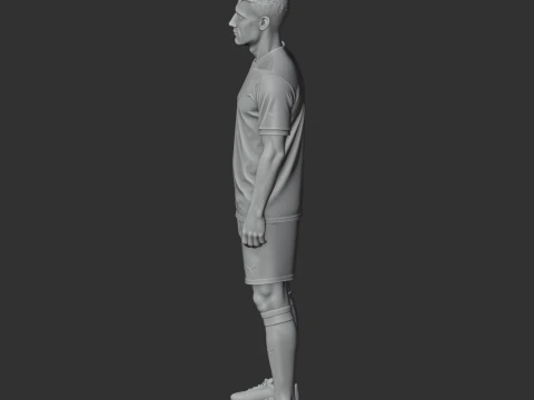 Dirk Kuyt Figurine 3D Model