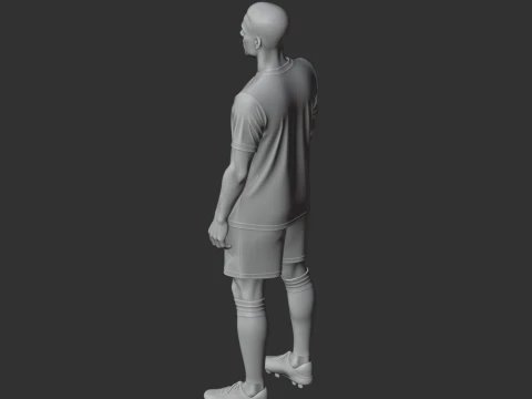 Georginio Wijnaldum Figurine 3D Model