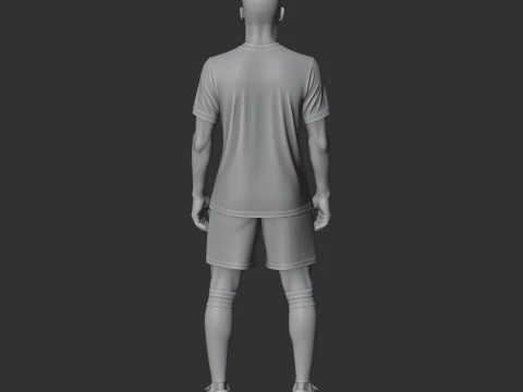 Georginio Wijnaldum Figurine 3D Model