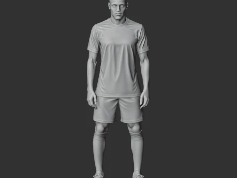 Georginio Wijnaldum Figurine 3D Model