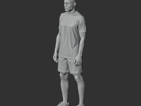 Georginio Wijnaldum Figurine 3D Model