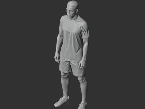 Georginio Wijnaldum Figurine 3D Model