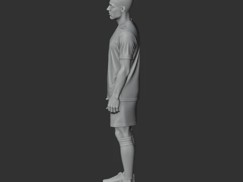 Georginio Wijnaldum Figurine 3D Model