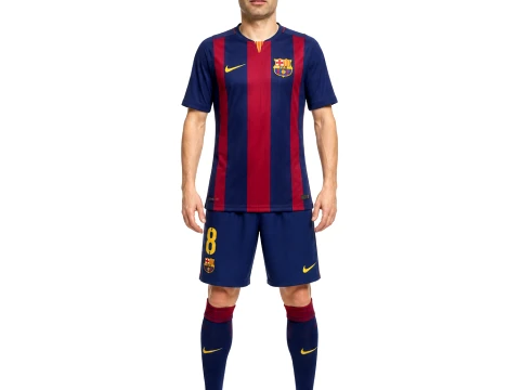 Iniesta Figurine 3D Model