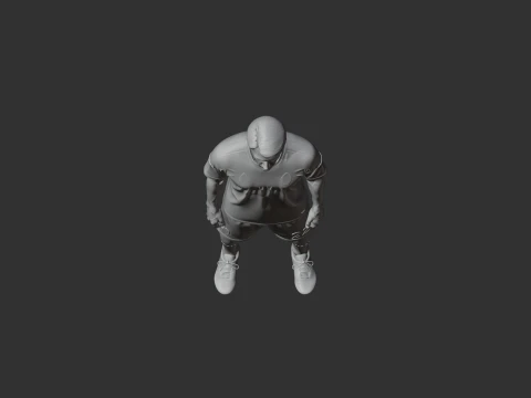 Kak Figurine 3D Model
