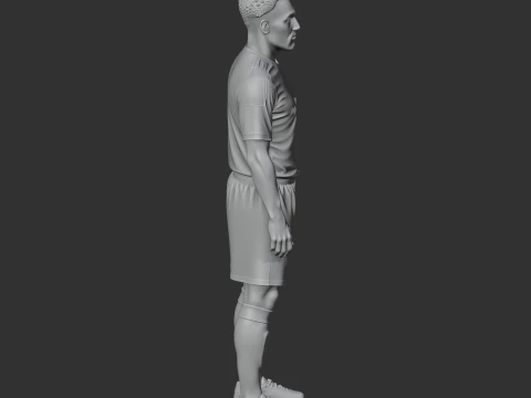 Michael Essien Figurine 3D Model