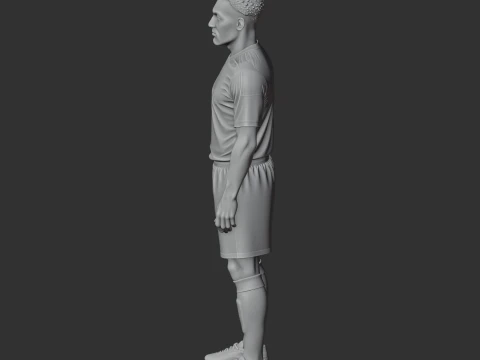 Michael Essien Figurine 3D Model