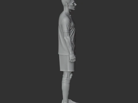 Benjamin Pavard 3D Model