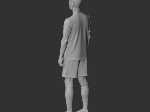 Benjamin Pavard 3D Model