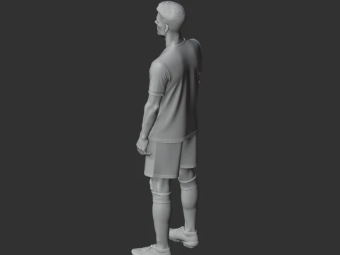 Benjamin Pavard 3D Model