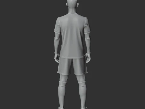 Benjamin Pavard 3D Model