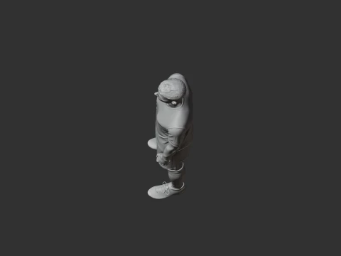 Benjamin Pavard 3D Model