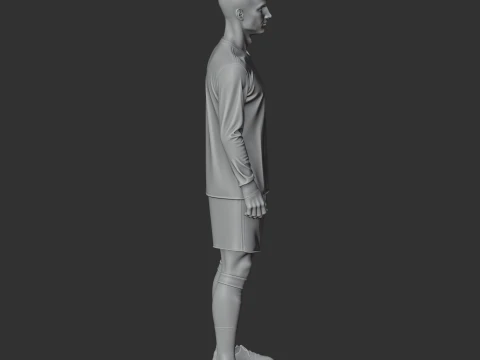 Cristiano Ronaldo 3D Model