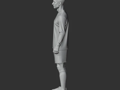 Cristiano Ronaldo 3D Model