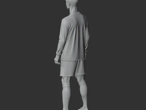 Cristiano Ronaldo 3D Model