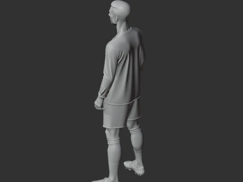 Cristiano Ronaldo 3D Model
