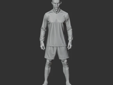Cristiano Ronaldo 3D Model