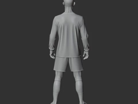 Cristiano Ronaldo 3D Model