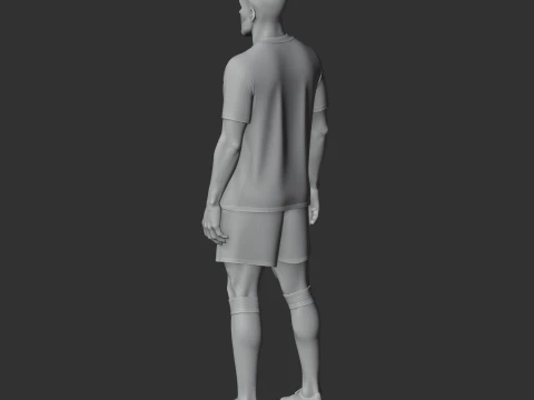 Dayot Upamecano 3D Model