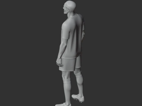Dayot Upamecano 3D Model