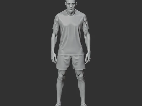 Dayot Upamecano 3D Model